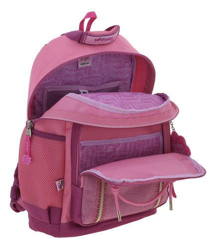 Mochila Escolar Grande Chenson Happy Girl Tarlait Hg70652-p