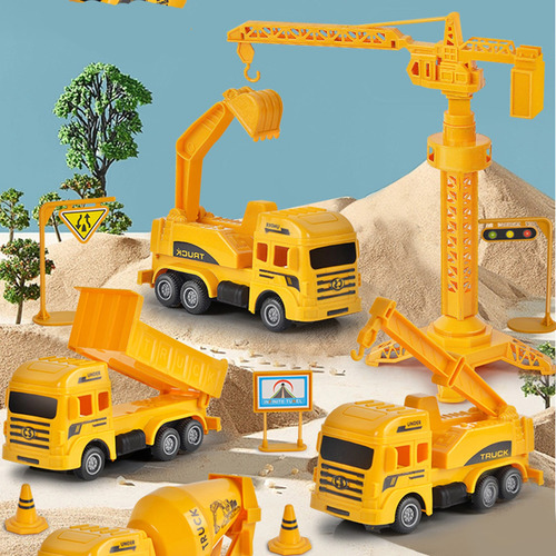 Juego De Vehículos De Construcción U Kids Excavator Dump T 3