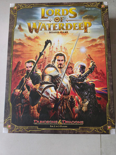 Dungeons And Dragons - Lords Of Waterdeep - Juego De Mesa (Usado)