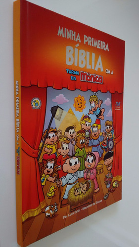 Imagem 3 de 6 de Minha Primeira Bíblia Com A Turma Da Mônica Média Criança