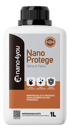 Nano Protege Telhas E Tijolos 1l Nano4you