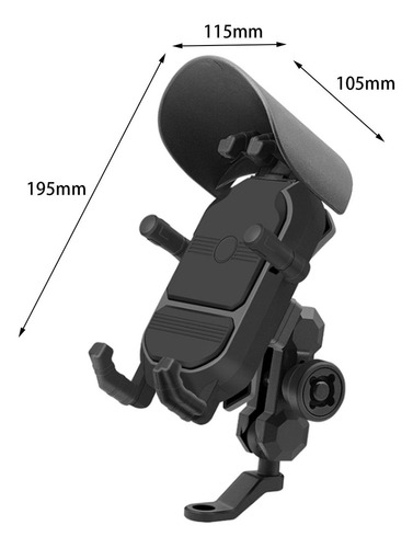 Soporte De Teléfono Para Motocicleta Soporte De Teléfono