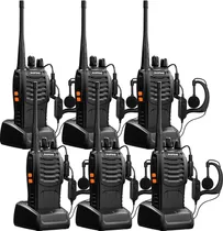 Comprar Walkie Talkies Baofeng Bf-888s 6 Pcs Uhf Recargables