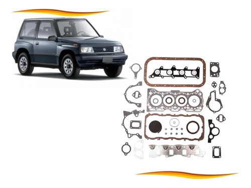 Empaquetadura Motor Suzuki Vitara 1.6 1989 / 1997 8 Valv