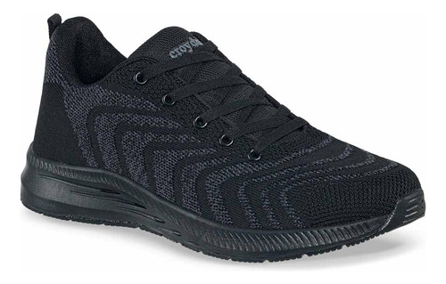Imagen 1 de 8 de Tenis Zieler Negro Para Hombre Croydon