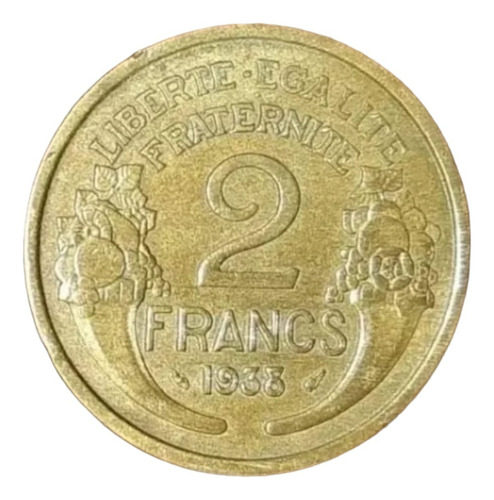 2 Francos Republica Francesa 1938