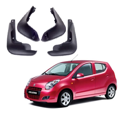 Guardafango Suzuki Celerio  2010-2014 Set 4 Piezas