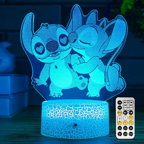 Nine Square Egou Stitch Regalos Para Niñas Stitch Night Ligh