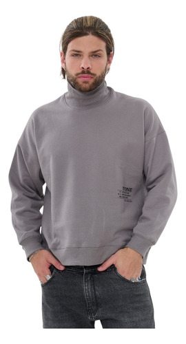 Buzo Stone Frisa Overside Estilo Polera