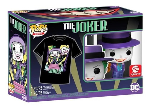 Funko Pop! & Tee Batman 89 Joker With Speaker L