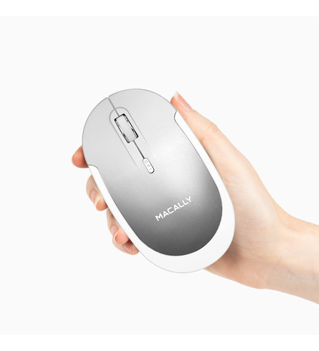 Macally Mouse Inalámbrico Bluetooth Para Mac Y Pc (dpi 800/1