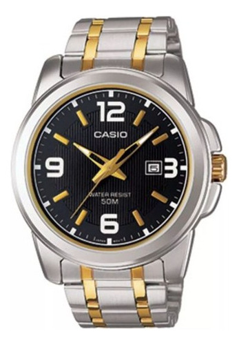 Reloj Casio Caballero Negra Mtp-1314sg-1av