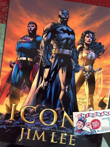 Libro Dc Icons Artbook Jim Lee Scott Williams Alex Sinclair