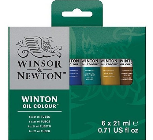 Winsor & Newton Juego De Introducción De Pintura Al Óleo Win