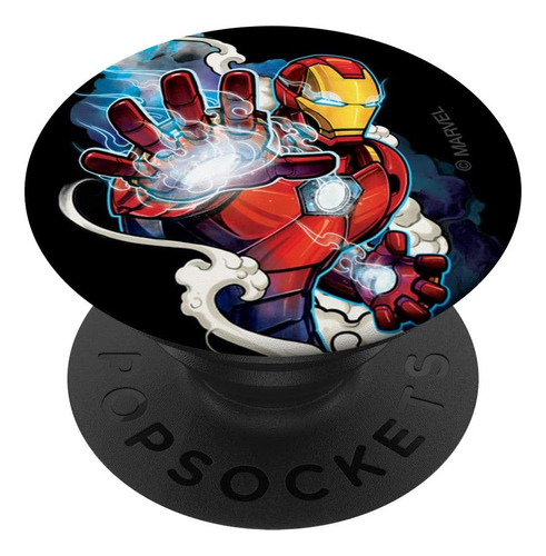 Marvel Iron Man Tony Stark Super Powers Popsockets - Agarre 