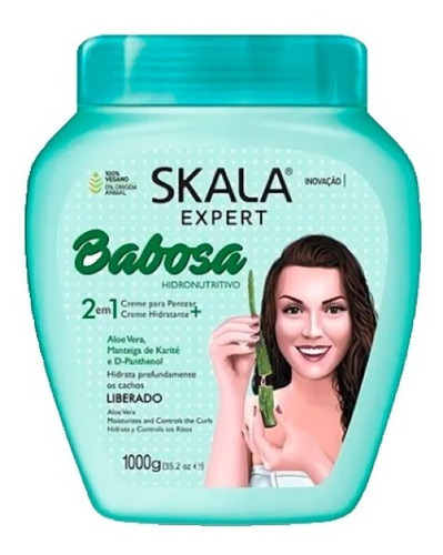 Crema Para Peinar Vegana Babosa - Skala 1kg