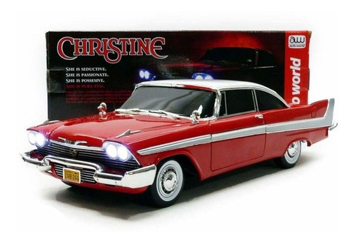 1/18 '58 Plymouth Fury Stephen King Christine - Coche De Cin