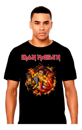 Iron Maiden - Devil Heart - Rock - Polera