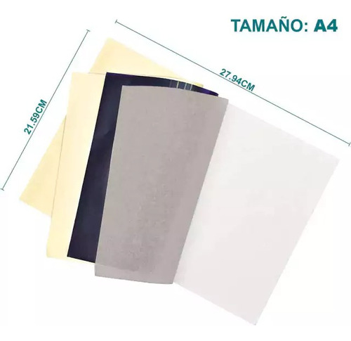 Papel Hectografico Para Termocopiadora A4 Premium - 10u