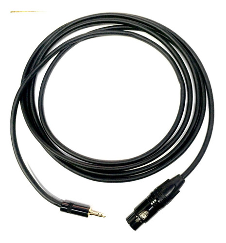 Imagen 3 de 4 de Cable Auxiliar Plug Trs 3.5 A Xlr Hembra 4 Metros