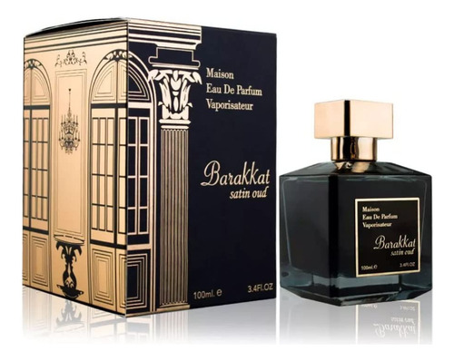 Barakkat Satin Oud By Fragrance World 100 Ml Eau De Parfum