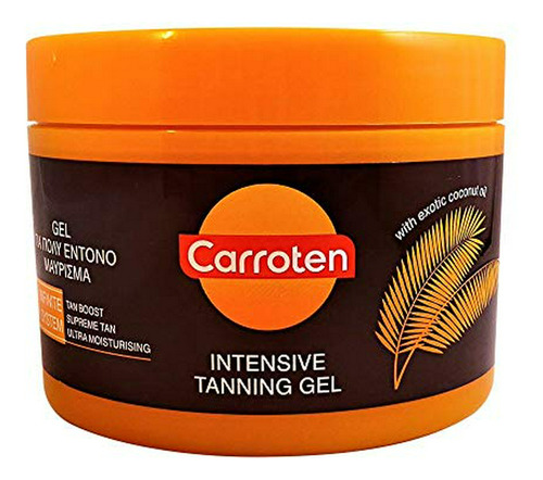 Gel Intensivo Bronceador Carroten Tan Express - Juego De 2