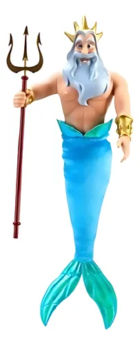 Muñeco King Triton Sirenita Disney Original Coleccion