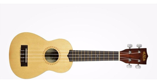 Ukelele Kala Soprano Spruce Caoba Satin Ka15 Ss Color Abeto