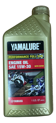 Aceite Yamalube Para Motor 4 Tiempos, Multigrado Sae 15w-30
