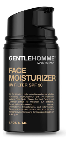 Gentlehomme Hidratante Facial De Colgeno Para Hombres, Crema