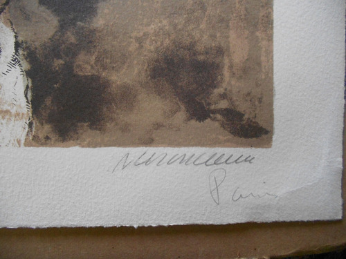 Rafael Coronel Niño Con Borrego Litografia Firmada