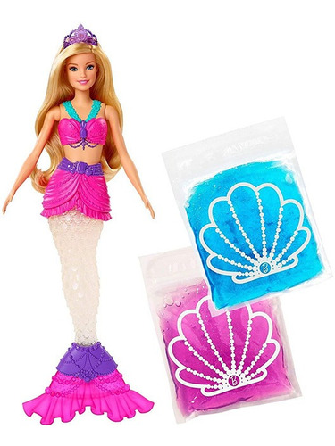 Muñeca Barbie Dreamtopia Slime Barbie Sirena Slime