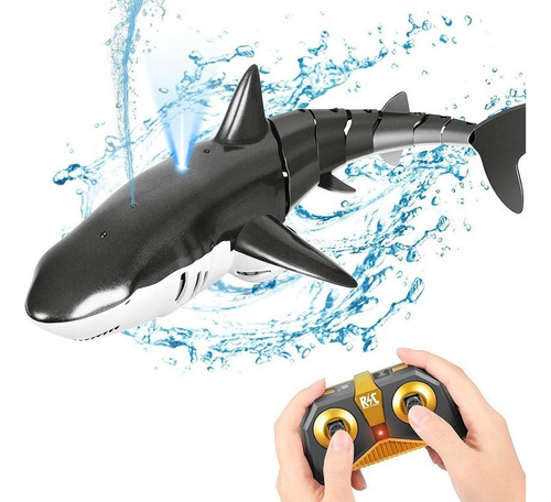 Simulador De Tiburones A Gran Escala Con Mando A Distancia