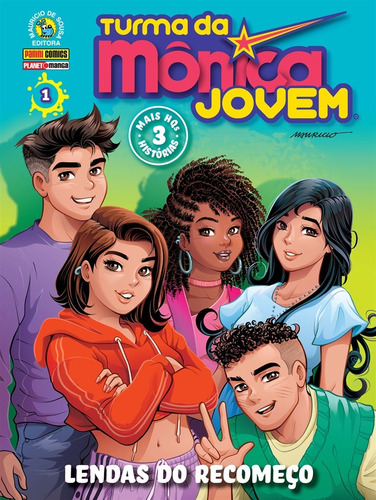 Turma Da Monica Jovem (2021) N.1, de Sousa, Mauricio de. Editora Panini Brasil LTDA, capa mole em português, 2021