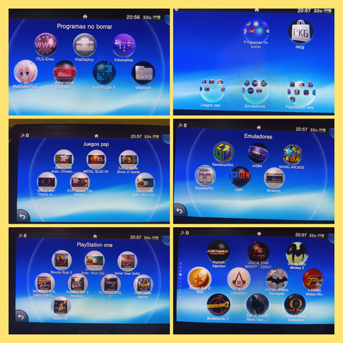 Ps Vita Liberada Modelo Oled Con 256gb De Memoria Usada (Usado)