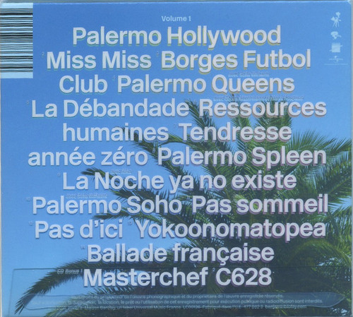 Cd Palermo Hollywood (benjamin Biolay) Estándar