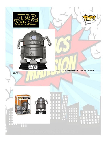 Funko Pop Star Wars: Concept Series R2 -d2
