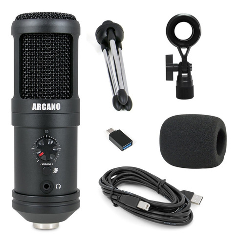 Microfone Arcano Studio BLA-2 Condensador Unidirecional