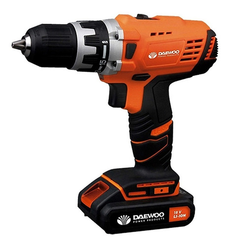 Taladro Atornillador Daewoo Inalambrico 18v 2 Baterías Litio