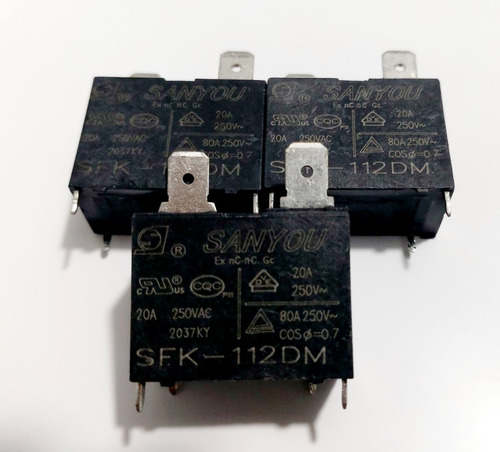 10 Piezas Relay Para Minisplit Sfk 112dm 12 Volts