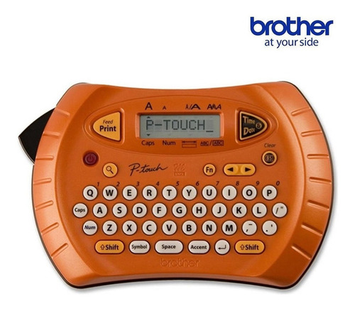 Imagem 2 de 10 de Rotulador Eletrônico Laranja Pt-70bm Brother