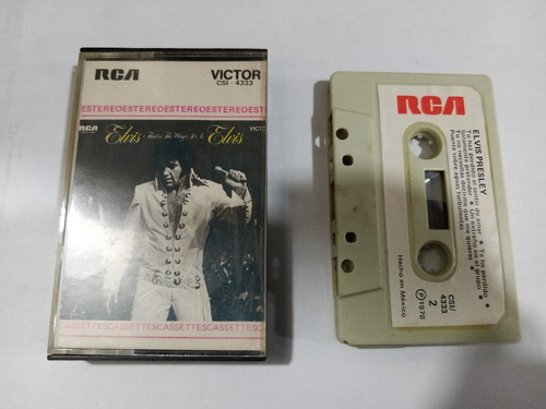 Cassette Elvis That's The Way It Is Elvis Formato Cassette