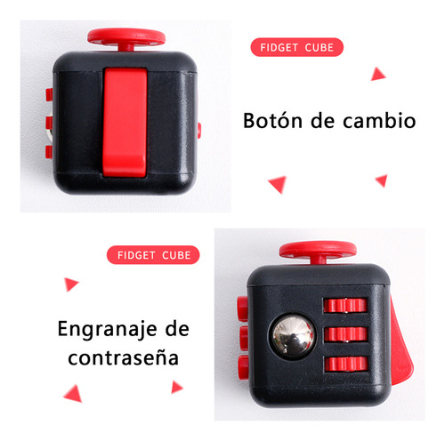 Eb Fidget Cube Juguete Antiestres Cubo For La Ansiedad 2 Pcs