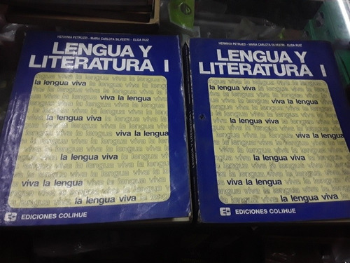 Lengua Y Literatura 1 Ed Colihue Lote X 2 Libros 