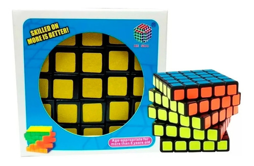 Cubo Magico Magic Cube 5x5x5 6 Cm En Caja 25 Psz Tipo Rubik