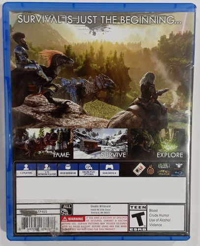 Ps4 Ark: Survival Evolved $699 Original Usado Mikegamesmx (Usado)
