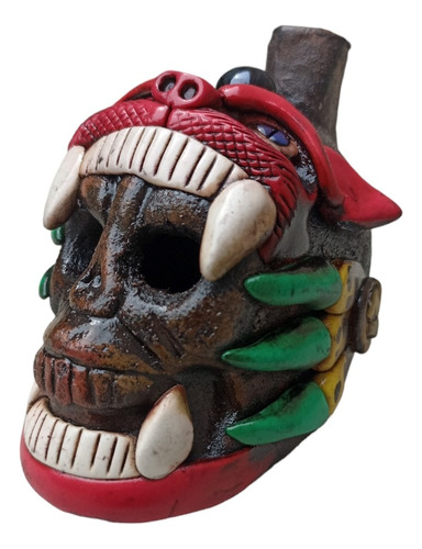 Silbato Grito De Muerte, 100% Artesanal De Teotihuacán 