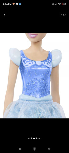 Muñeca Princesa Disney Cenicienta