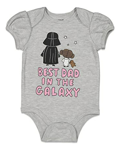 Body Para Bebé Niña De Star Wars Darth Vader