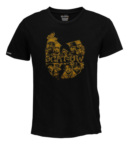 Camiseta Hombre Wu Tang Clan Rap Hip Hop Bto2